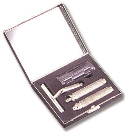 Shaving Set - Ruda Overseas 221 Metal Travel Shaving Set