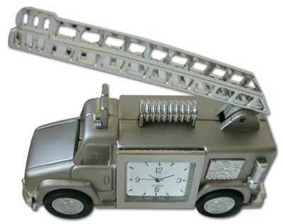 Ruda Overseas 092 Fire Truck Clock