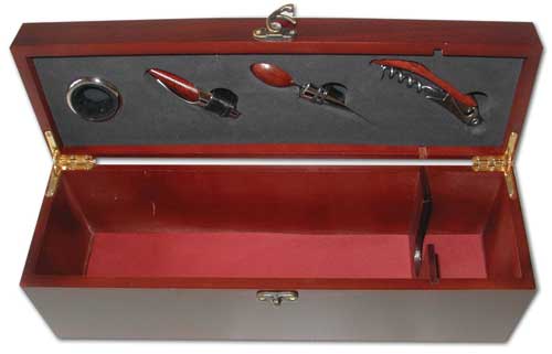 Ruda Overseas 380 Wine Set - 4Pcs and Bottle Space