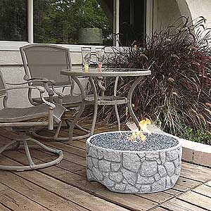 Kalvin International FP-2 Patio Pleasures Fire Pit