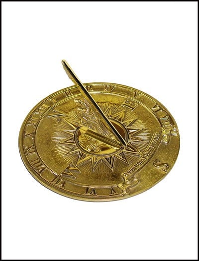 Brass Nautical Sundial