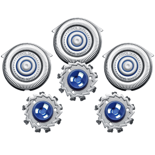 Norelco HQ177 CoolSkin 7000 Electric Shaver Heads.