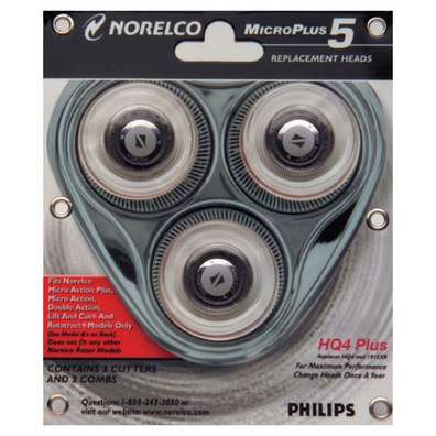Norelco Razors - Norelco HQ4PLUS Razor Replacemet Heads