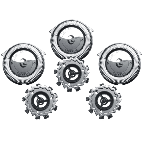 Norelco Shaver Heads - Norelco HQ6 Quadra Action Electric Shaver Heads