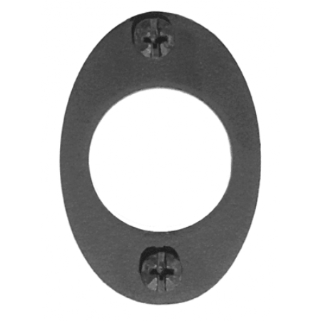 Acorn RNHBP Bean Cylinder Collar for Acorn Mortise Deadbolts - Black