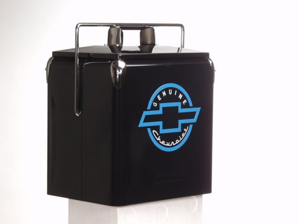 American-Retro RP-7016-B Classic Picnic Cooler-Chevrolet White