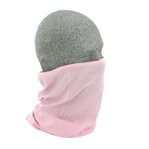 Zan Headgear T215 Motley Tube 100 Percent Polyester Solid Pink