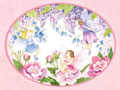 Art4Kids GA21547 Fairy Garden - Gallery Frame Creative Canvas
