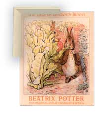 Art4Kids GA28002 Bunnies in Garden - Gallery Frame Creative Canvas