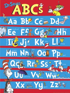Art4Kids GA41013 Dr Seuss ABC - Gallery Frame, Creative Canvas