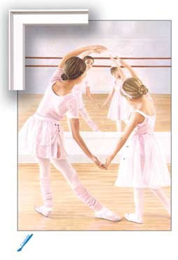 Contemporary Mirrors - Art4Kids 80001 Mirror Image - Contemporary Mount