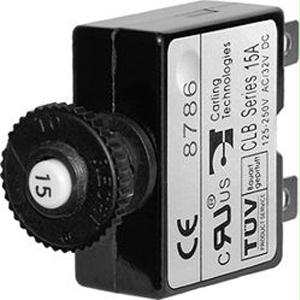 7057 20a Push Button Thermal With Quick Connect Terminals