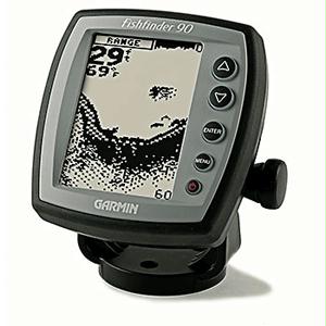 GARMIN FF90 FISHFINDER WITH TRANSOM MOUNT TRANSDUCER