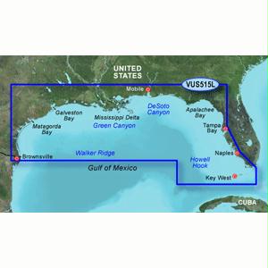 Garmin VUS515L - Brownsville-Key Largo - SD Card
