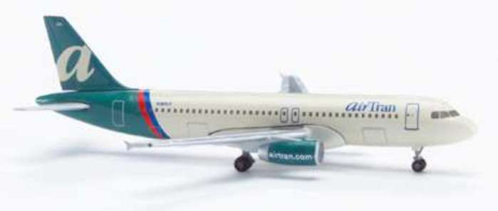 Daron Worldwide Trading HE502184 Herpa Air Tran A320 1/500
