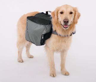 Doggles DOBPSTLG-09 Backpack Large Gray/Black
