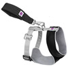 Doggles DOHAOHMD01 Medium Black and Gray Over the Head Harness