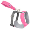 Doggles DOHAOHMD02 Medium Pink and Gray Over the Head Harness