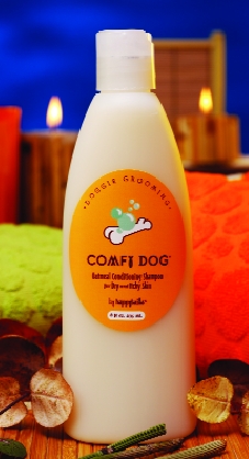 Happytails HT101 Comfy Dog - Oatmeal Shampoo for Dry and Itchy Skin, 9 oz