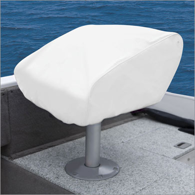 Classic Accessories 85424 Boat Folding Seat Cover - White by Classic Accessories