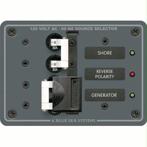Blue Sea 8032 Ac Toggle Source Selector 120v Ac 30a (white Switches)