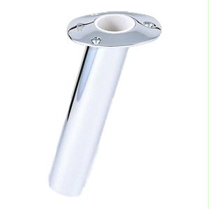 Lee s 15 Degree Stainless Steel Flush Mount Rod Holder - 2.25 O.D.