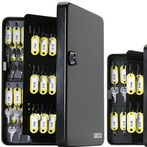 KeyGuard SL-8548 Combination Key Cabinet- 48 Hooks