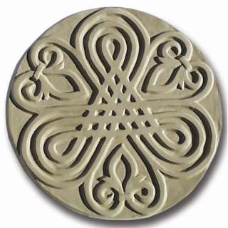 Garden Molds XFLUER8011 Fleur de Lis Stepping Stone Mold Pack of 2