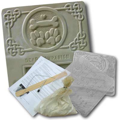 XPL-DOG1212 Dog Memorial Plaque Kit- Pack of 2