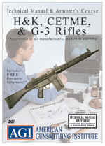 AGI X0070D DVD-AGI: H and K 91 93 94 Rifles CETME and G-3