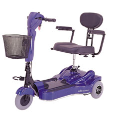 Electric Scooter - Merits S534SBMU Pioneer 5 Deluxe Electric Scooter - Blue