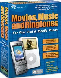 AVANQUEST USA LLC 6781 MOVIES, MUSIC and RINGTONES (WIN 98,ME,2000,XP,VISTA)