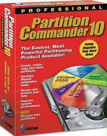 AVANQUEST USA LLC 1521 PARTITION COMMANDER 10 (WIN 98 ME 2000 XP VISTA)