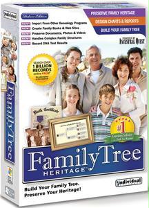 INDIVIDUAL SOFTWARE INC PMM-FD7 FAMILY TREE HERITAGE DELUXE 7 (WIN 2000 XP VISTA)