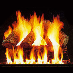 Bevengo GFC-GE-30 30 Inch GloFire Golden Ember Ceramic Gas Logs