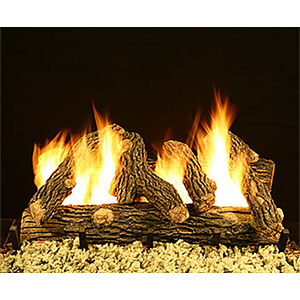 Bevengo HH-CH-30 30 Inch Charter Oak Home Hearth Gas Logs