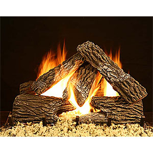 Bevengo HH-SO-30 30 Inch Split Oak Home Hearth Gas Logs