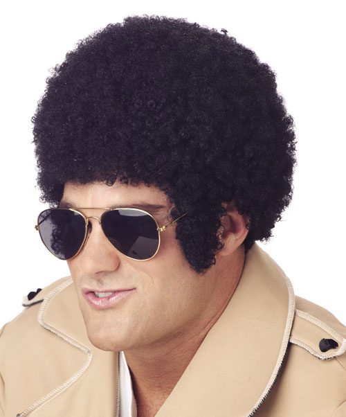 Costumes For All Occasions MR176008 Wig Welcome Back Afro Black
