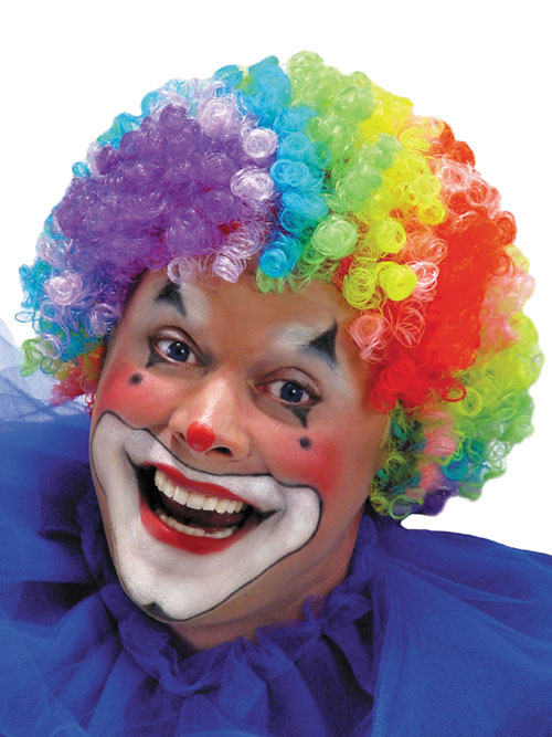 Costumes For All Occasions MR179005 Wig 7 Color Clown