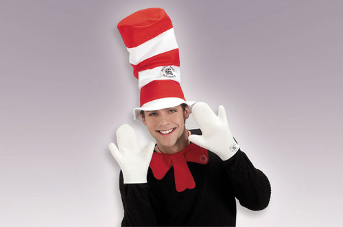 Costumes For All Occasions RU13014 Cat In Hat Set Adult by Morris Costume