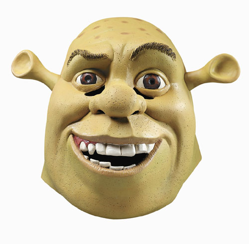 Buy Shrek Mask - Costumes For All Occasions RU50691 Shrek Mask Deluxe