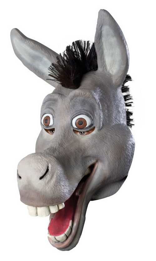 Shrek And Donkey - Costumes For All Occasions RU68147 Shrek Donkey Latex Mask