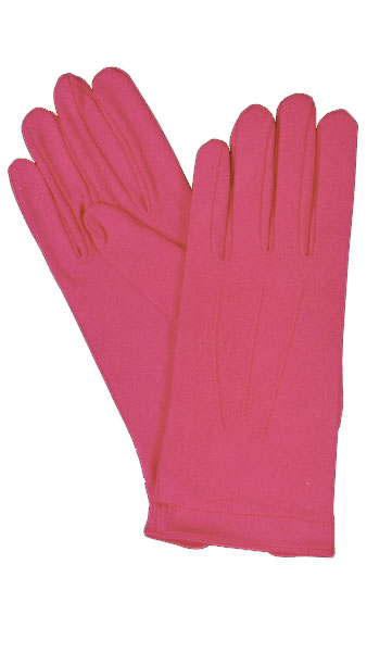 Ba20 Gloves Nylon W Snap Hot Pink