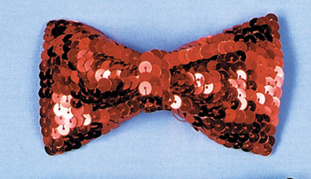 Bb133rd Bow Tie Sequin Red