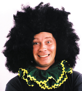 Costumes For All Occasions CA100BK Afro Wig Super Jumbo Black Y