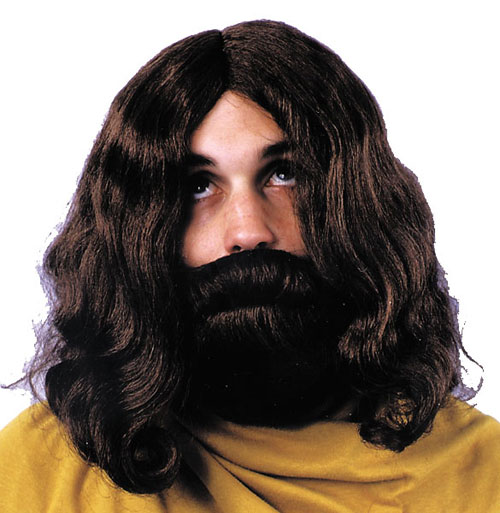 Costumes For All Occasions CA113BN Biblical Beard and Wig Brown