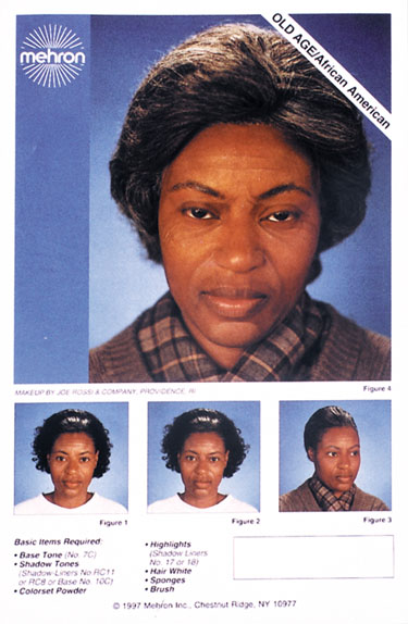 Costumes For All Occasions DD449 Instruction Shts Afro Aged