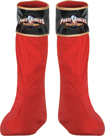 Power Rangers - Costumes For All Occasions DG14626 Power Ranger Red Boot Covers