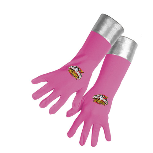 Power Rangers Pink - Costumes For All Occasions DG18654 Power Ranger Pink Gloves Od
