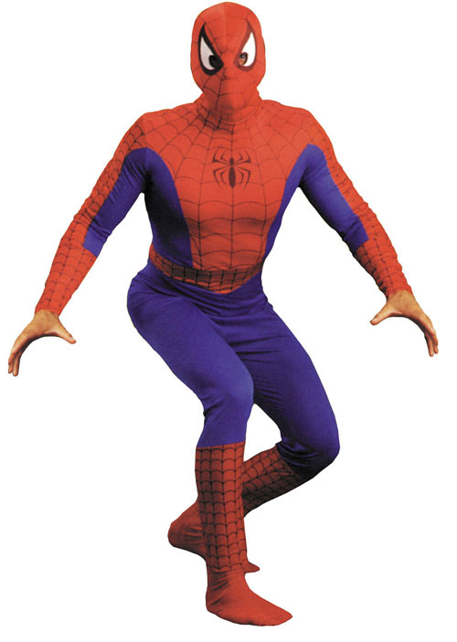 Spiderman Costume - Costumes For All Occasions DG5287 Spiderman Adult Costume